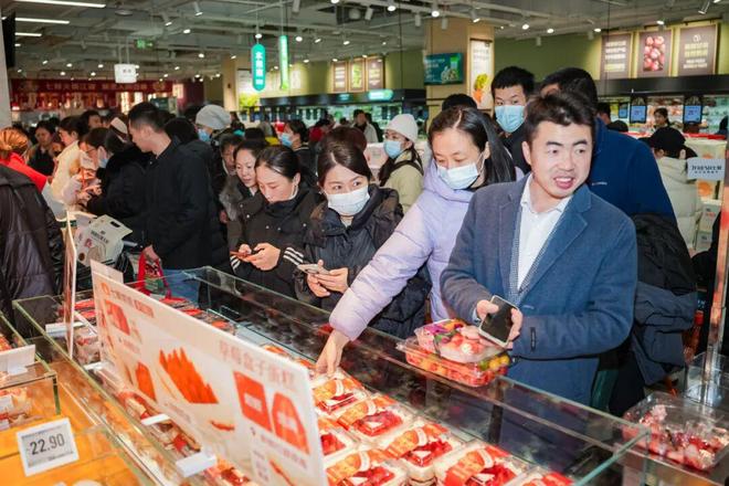 首店：揭秘超级供应链打造的又好又便宜pg电子试玩探访京东七鲜超市石家庄(图5)